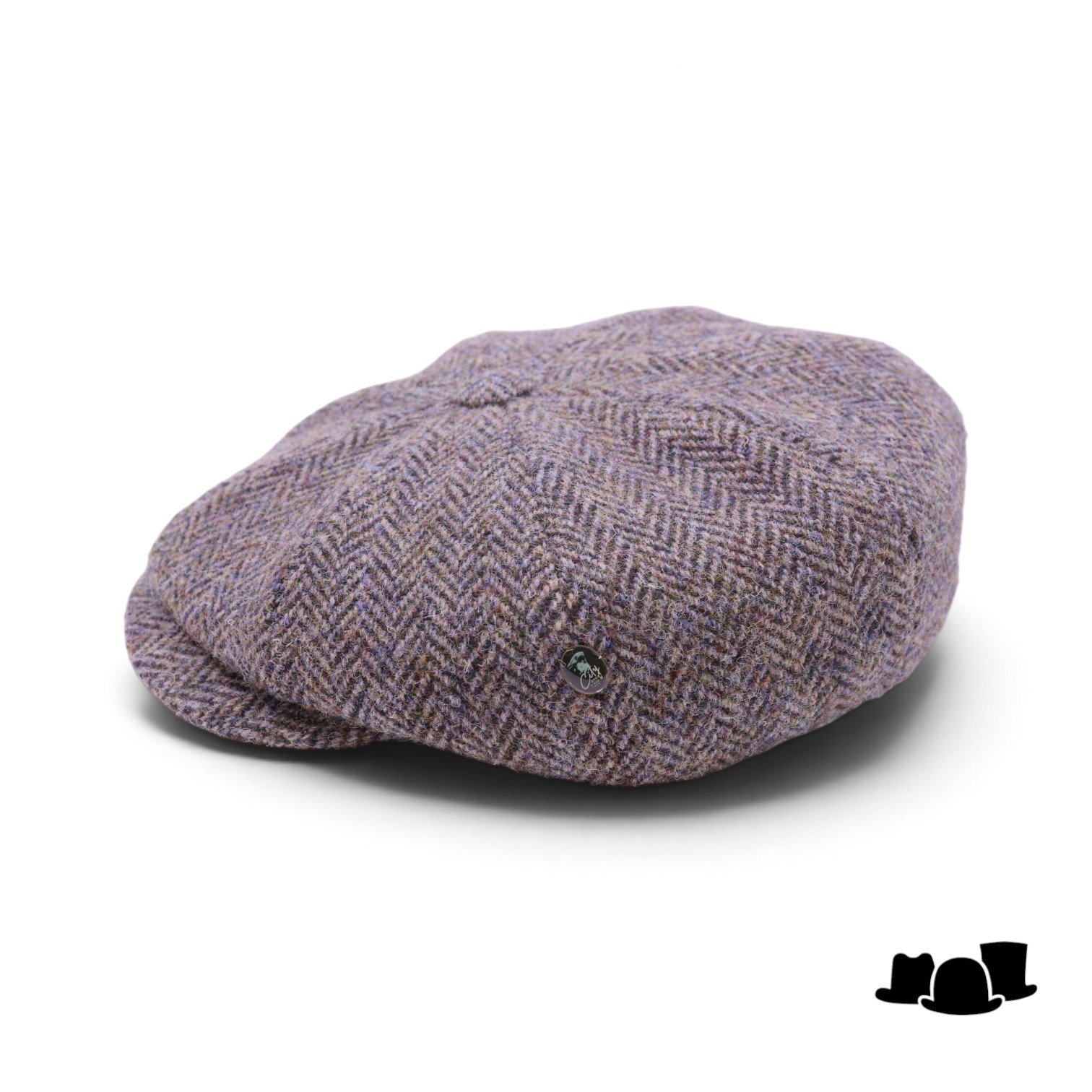 city sport ballonpet 121 harris tweed visgraat taupe
