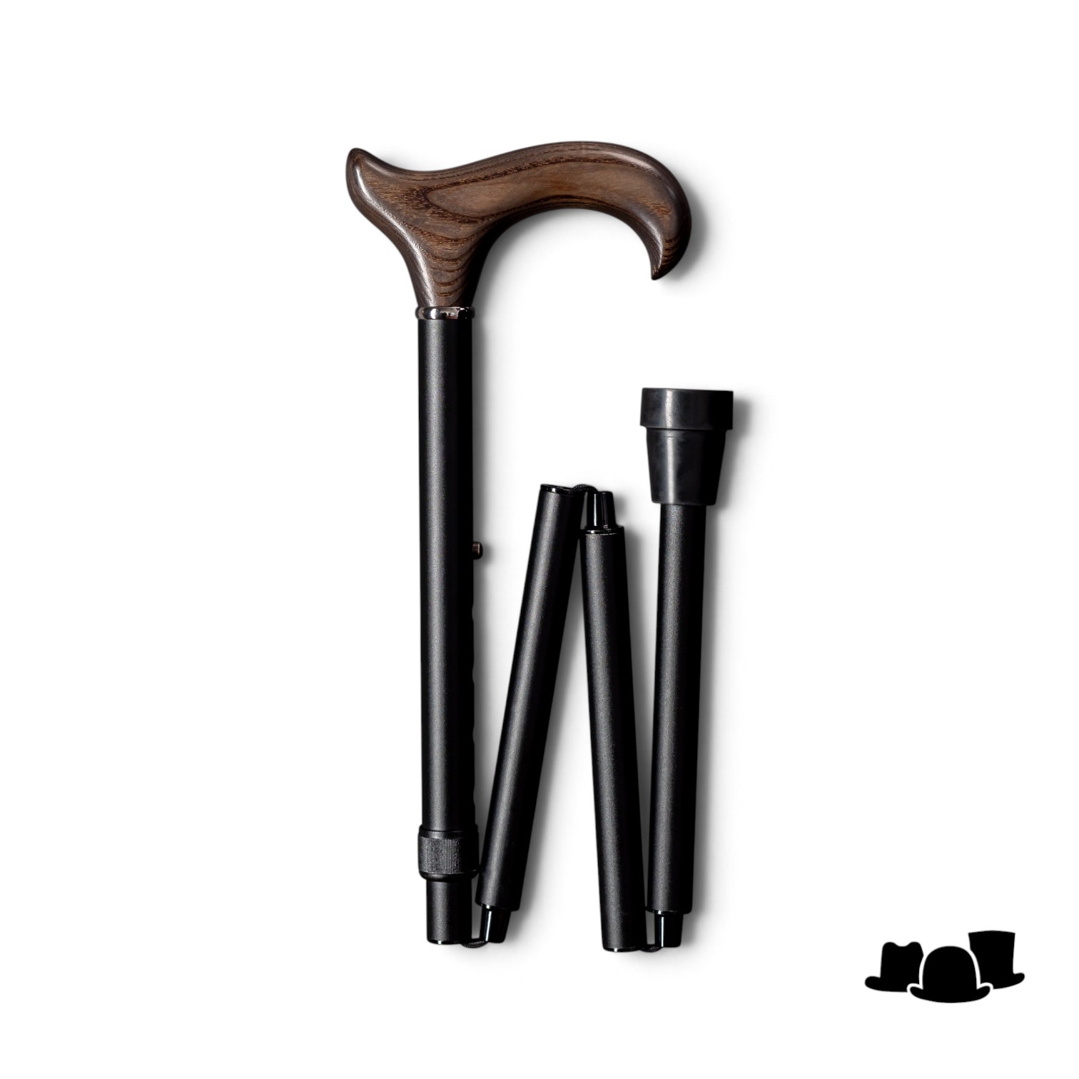 gastrock derby faltstock opvouwbare wandelstok precious wood 