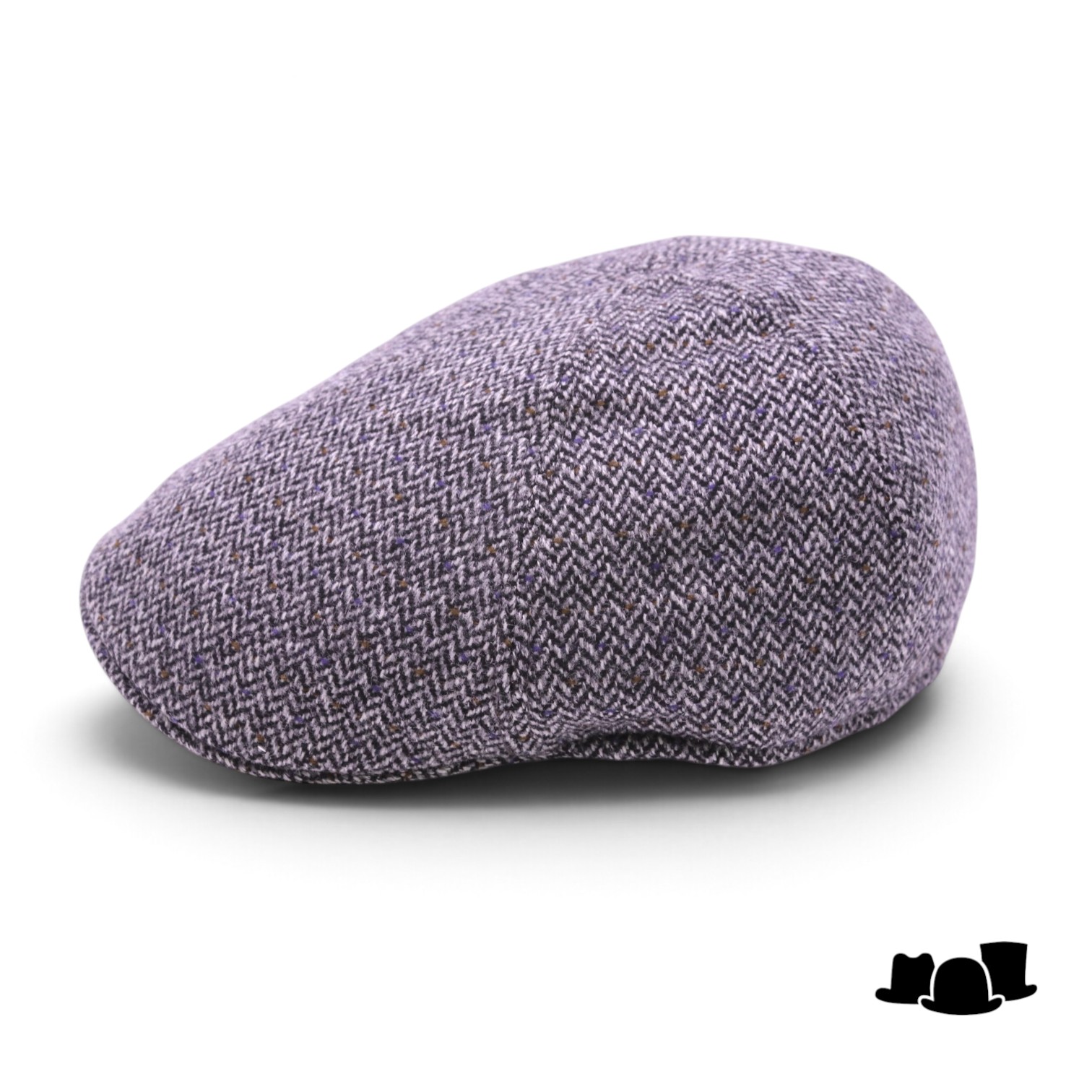 portaluri ivy pet six panel wol fijne visgraat grijs blauw rood