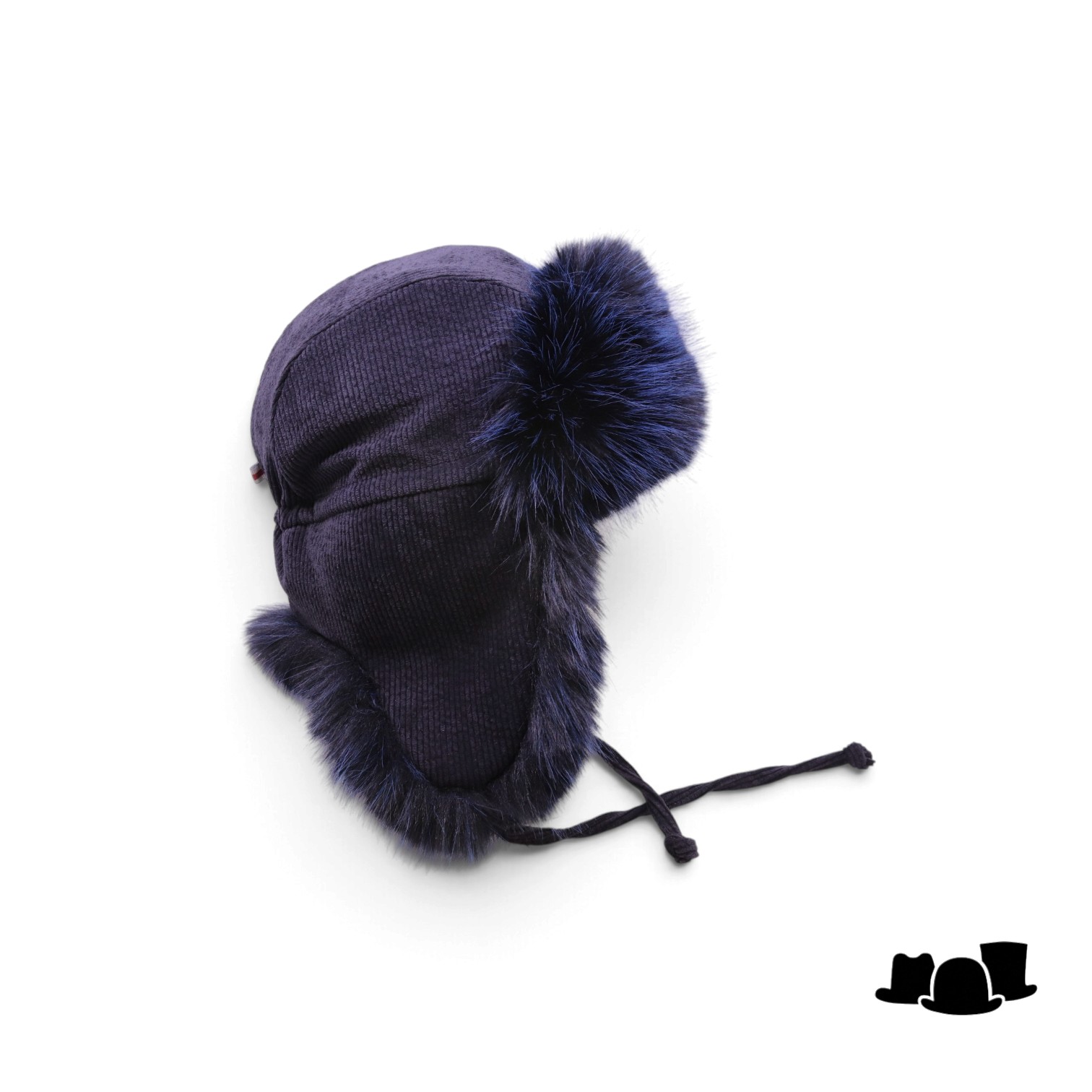 bedacht pilotenmuts chapka donkerblauw