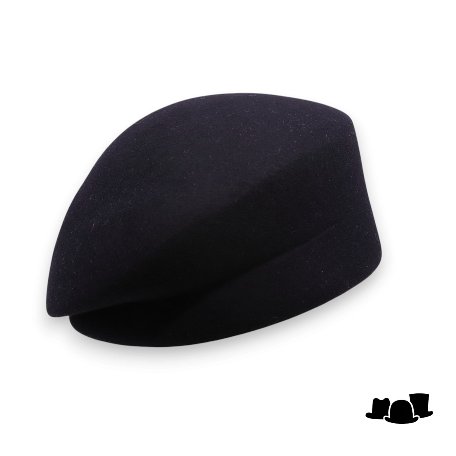 seeberger dopje vouw wolvilt black