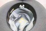 borsalino fedora qs haarvilt binded brim grijs_