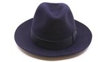 borsalino alessandria fedora klassiek medium brim navy_