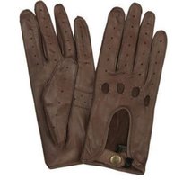 Laimböck dames Leren autohandschoenen San Diego Bruin