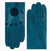 Laimböck dames Leren autohandschoenen Formia Petrol