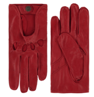 Laimböck dames Leren autohandschoenen Mackay Flame RED