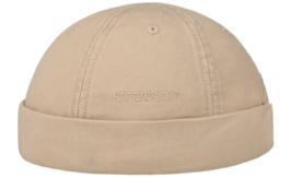 stetson docker cotton beige