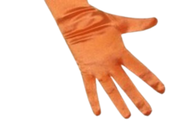 gala handschoenen jessica satijn orange