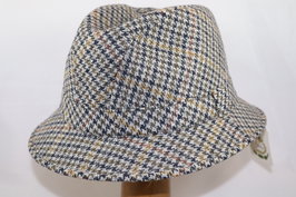 Portaluri Casual tweedhoed ruit Grijs