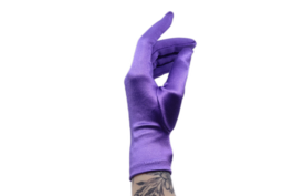 gala handschoenen jessica satijn purple