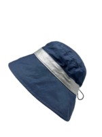 Jos van Dijck Regenhoed Metallic Rand Blauw