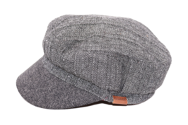 kangol fisherman cap enfield herringbone grey