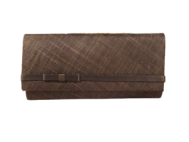 seeberger avondtas strikje sinamay teak