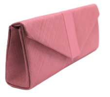 maddox handtas sinamay en satijn coral