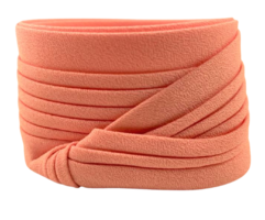 jos van dijck kant en klaar plisse hoedenband katoenmix zacht roze 