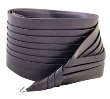 jos van dijck kant en klaar plisse hoedenband satijn navy