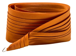 jos van dijck kant en klaar plisse hoedenband burnt orange