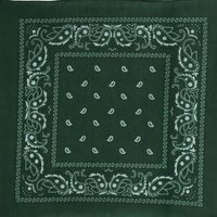 onkar bandana boeren zakdoek paisley groen