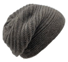bronte muts faraona alpaca wol mix dubbelgebreid noce taupe