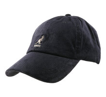 kangol baseball cap cord black