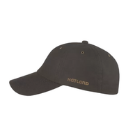 hatland baseball cap yim waxed katoen bruin 