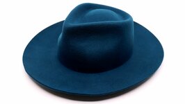 panizza fedora basic trapani wolvilt petrol