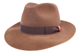 jos van dijck fedora pico haarvilt burnt brown