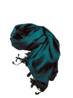 onkar pashmina  viscose green petrol