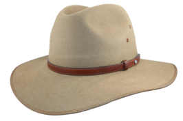 akubra coober pedy haarvilt santone fawn