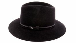 panizza fedora orvieto haarvilt zwart