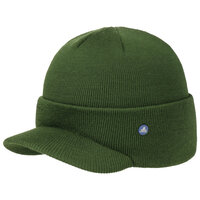 hammaburg cap muts klep woolmix olive