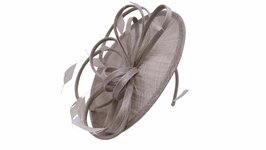 maddox occasion oval disc loops sinamay almond