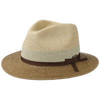 stetson traveller fedora toyo whiskey natural