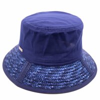 seeberger vissershoed foldable po bandstro ink blue