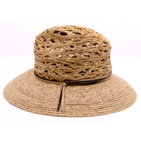 marzi fedora raffia open natural