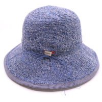 bedacht zomerhoed babbee crochet cellulosemix blauw