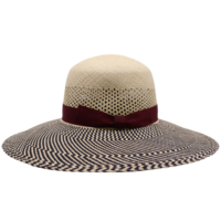 jos van dijck by tesi panama flaphoed randado naturel en zwart