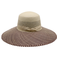 jos van dijck by tesi panama flaphoed randado naturel en bruin