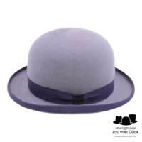 baldini bolhoed bombetta haarvilt grijs en blauw