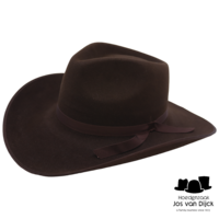 jos van dijck western haarvilt chocoladebruin