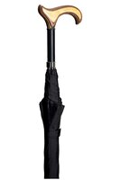 gastrock klassieke steunparaplu actionwood pecan