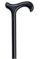 gastrock dames wandelstok zwart