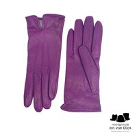 caridei dameshandschoen carly pinhole leather magenta