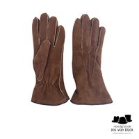 caridei dameshandschoen suede lammy mahogany