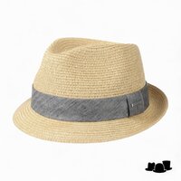 stetson trilby zomerhoed toyo melange natural