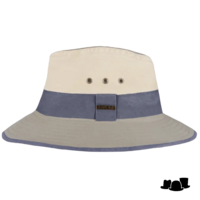 hatland outdoor traveller coffee katoen khaki blauw