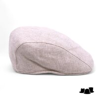 portaluri ivy pet split linnen mix visgraat sand beige