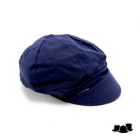 seeberger softcap basic katoen swallow blue