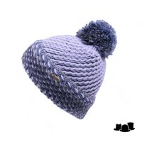 bronte muts tabitha pompom acryl mix purple