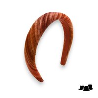 jos van dijck gewatteerde diadeem geplet fluweel earth 